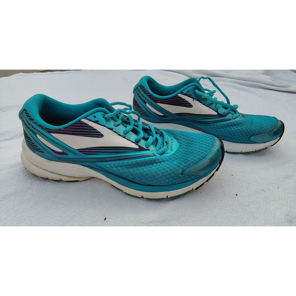 Brooks Launch 4 Running Shoes Women’s 10.5 Medium Blue Turquoise Purple